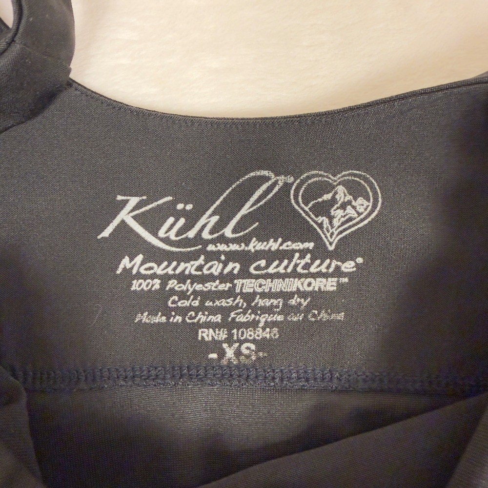 Kuhl Womens XS Black Sleeveless Dress Knee‎ Length Technicore Gorpcore - Picture 4 of 8